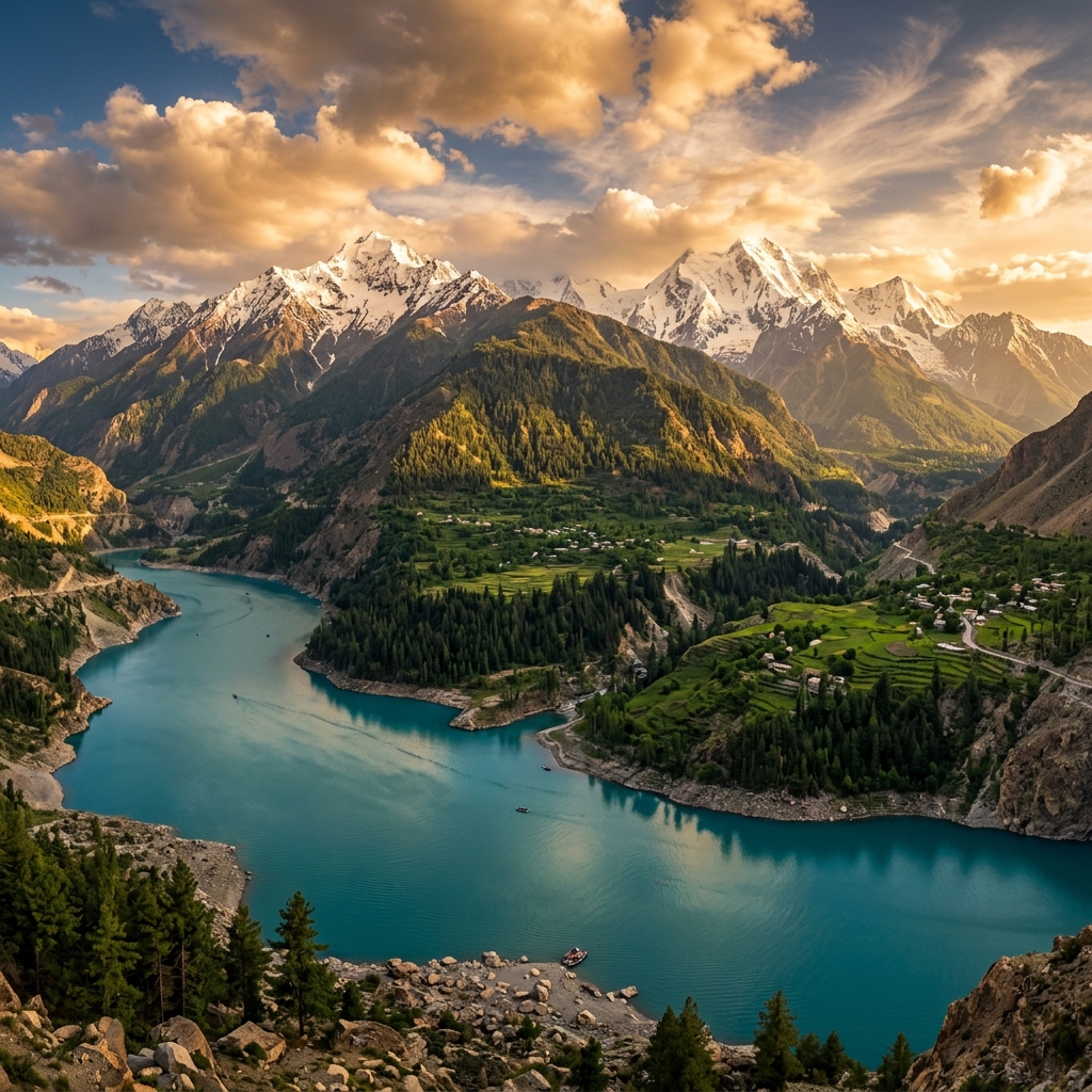 Northern Pakistan Mountains